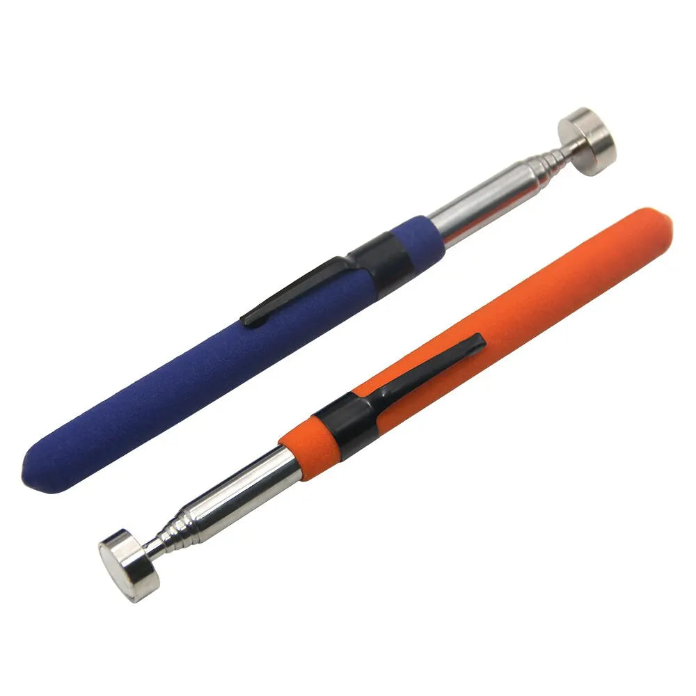 8 lb Magnetic Telescopic Pickup Tool – 150–730mm (5.9–28.7 in) Retractable Pen Clip with Suction Tip for Automotive & Home Repair