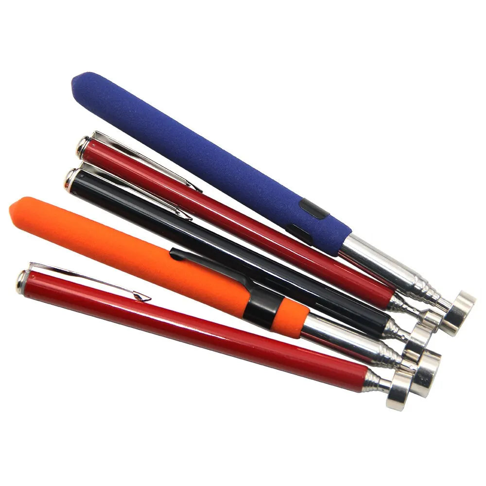 8 lb Magnetic Telescopic Pickup Tool – 150–730mm (5.9–28.7 in) Retractable Pen Clip with Suction Tip for Automotive & Home Repair
