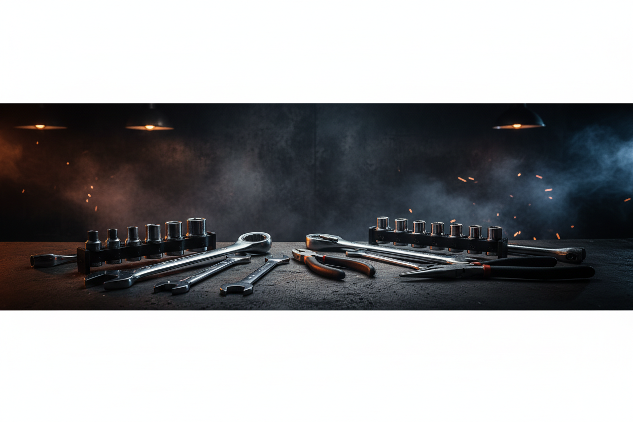 Tool Armory Hero Background